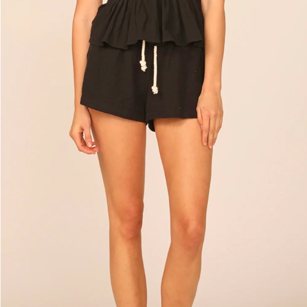 BLACK NEW TEXTURE SHORT Ocean Drive